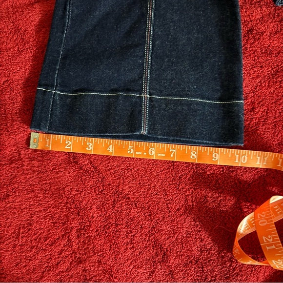 Pilcro and the Letterpress Contrast Stitch High Rise Bootcut Jeans size 28 - Picture 8 of 9
